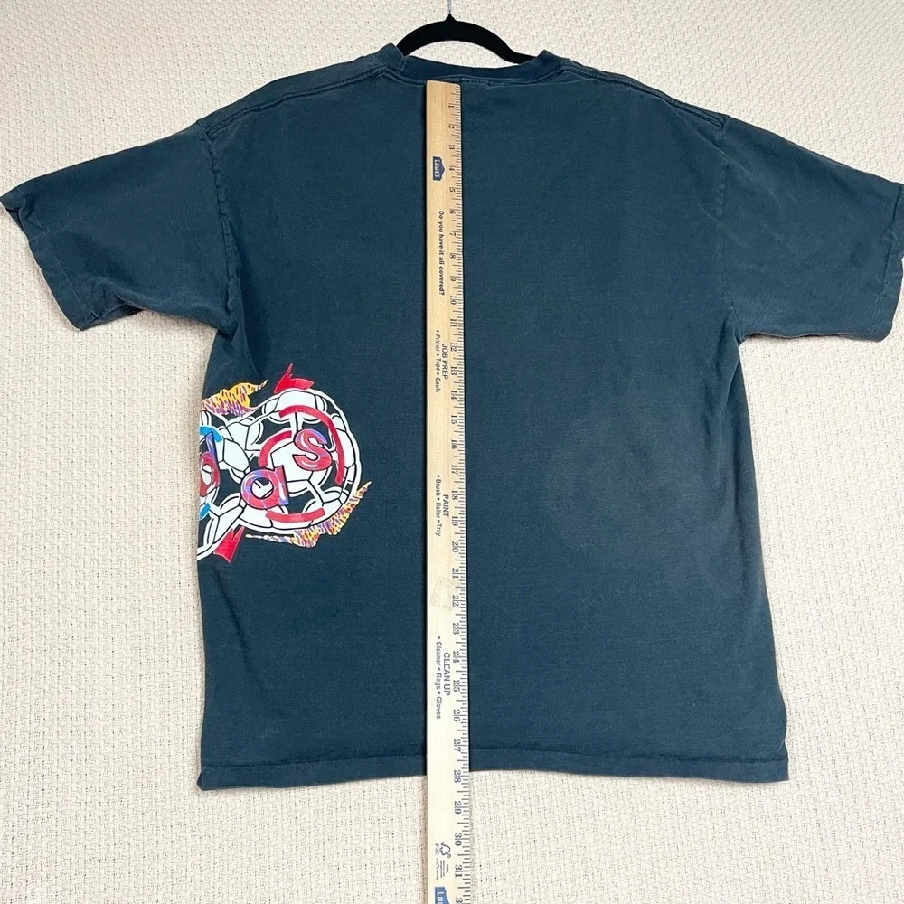 Adidas Men’s Black Graphic Tee Size L Vintage